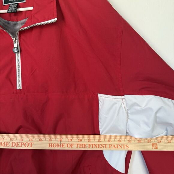 NWT Holloway Jacket Men's XLarge Red White Resistant Colorblock USA - Picture 13 of 13